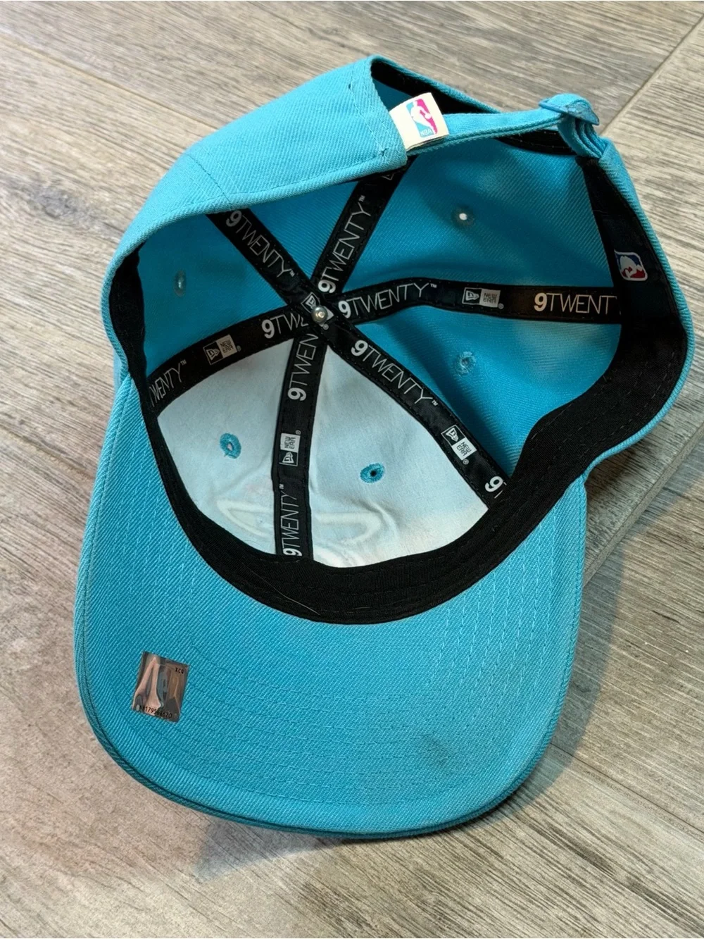 Miami Heat Hat Cap New Era Adjustable Vice Neon Trucker City Edition NBA Teal